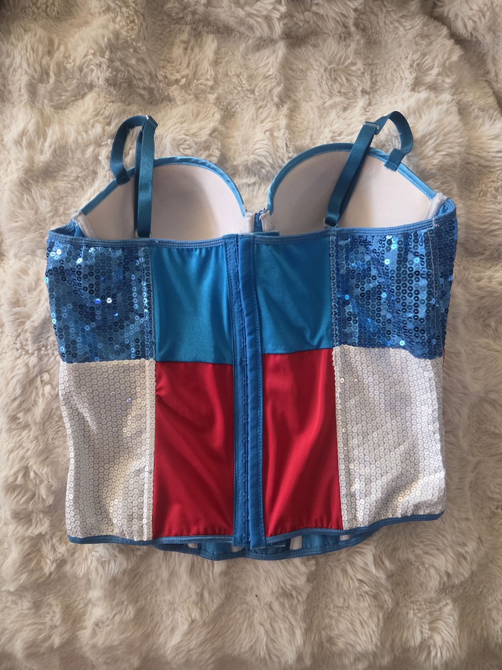 Marvel Sequin Corset Top - Picture 3 of 4